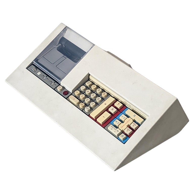 Mario Bellini, LOGOS 50/60 (59) Electronic Printing Calculator for Olivetti 1972 For Sale