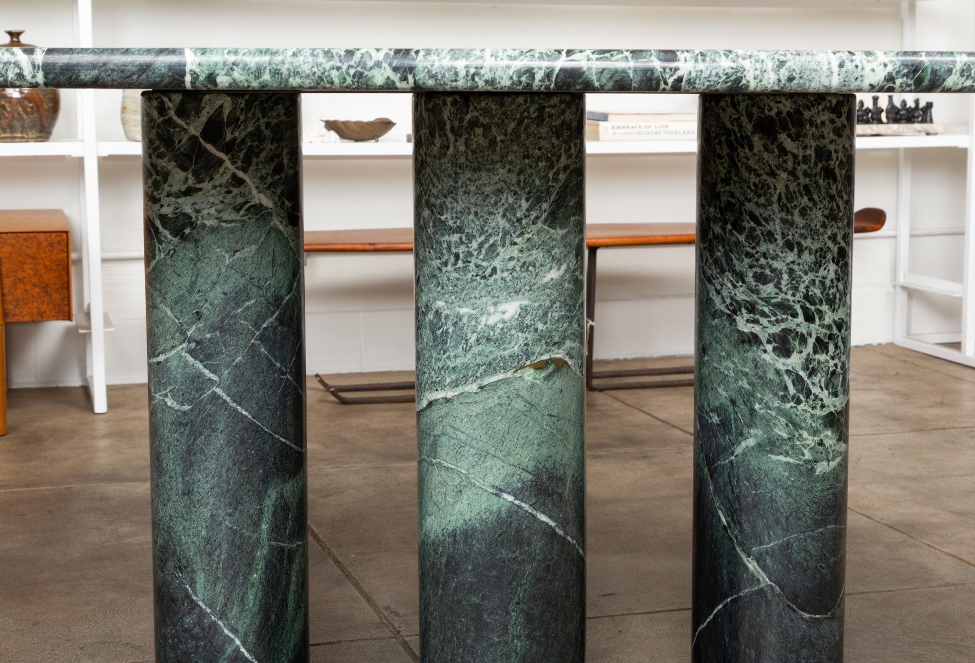 Late 20th Century Mario Bellini Marble Dining Table