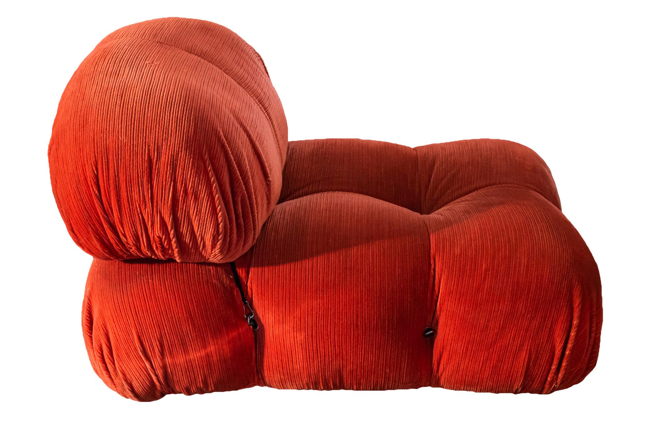 Mario Bellini, Modular Sofa, Modele Chameleon, C&B Italia, circa 1970, Italy In Good Condition In Nice, Cote d' Azur