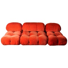 Modulares Sofa von Mario Bellini, Modell Chameleon, C&B Italia, um 1970, Italien