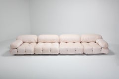 Mario Bellini Nude Rose Velvet 'Camaleonda' Sectional Sofa