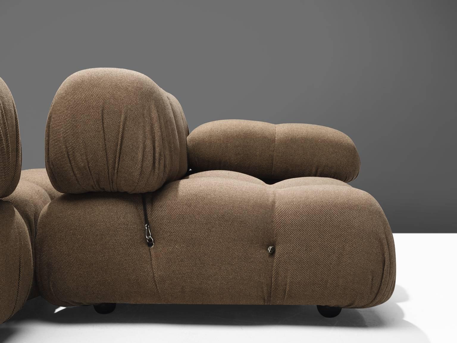 Italian Mario Bellini Original Fabric 'Camaleonda' Modular Sofa in Original Fabric