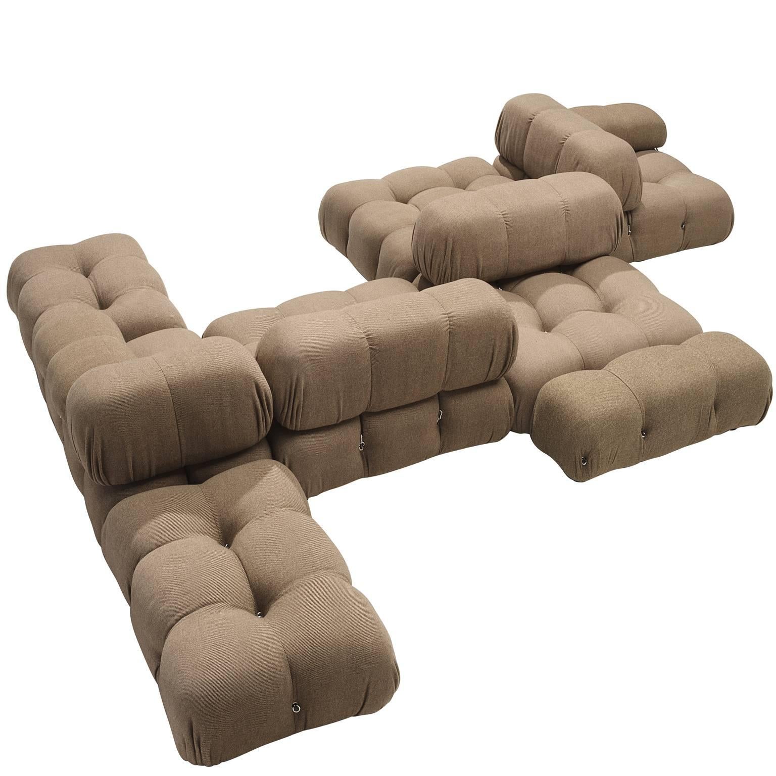 Mario Bellini Original Fabric 'Camaleonda' Modular Sofa in Original Fabric