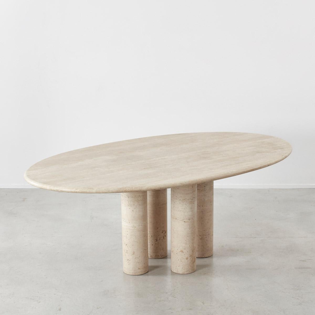 Mario Bellini Oval II Colonnato Table for Cassina, Italy, 1977 6