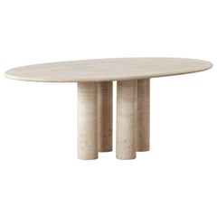 Mario Bellini Oval II Colonnato Table for Cassina, Italy, 1977