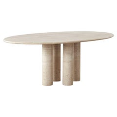 Mario Bellini Oval II Colonnato Table for Cassina, Italy, 1977