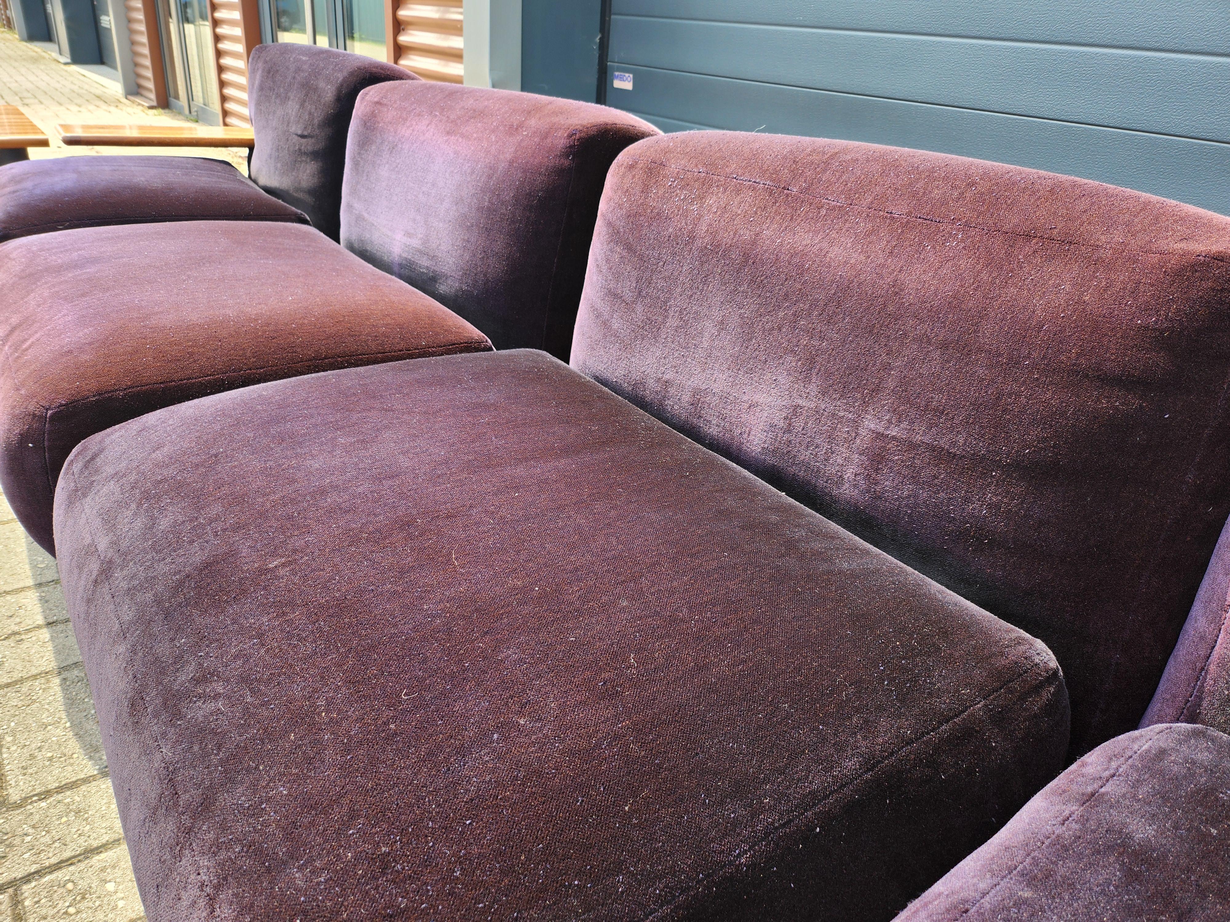 Late 20th Century Mario Bellini Pianura living room set by Cassina, 1971 For Sale