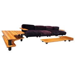 Mario Bellini Pianura living room set by Cassina, 1971