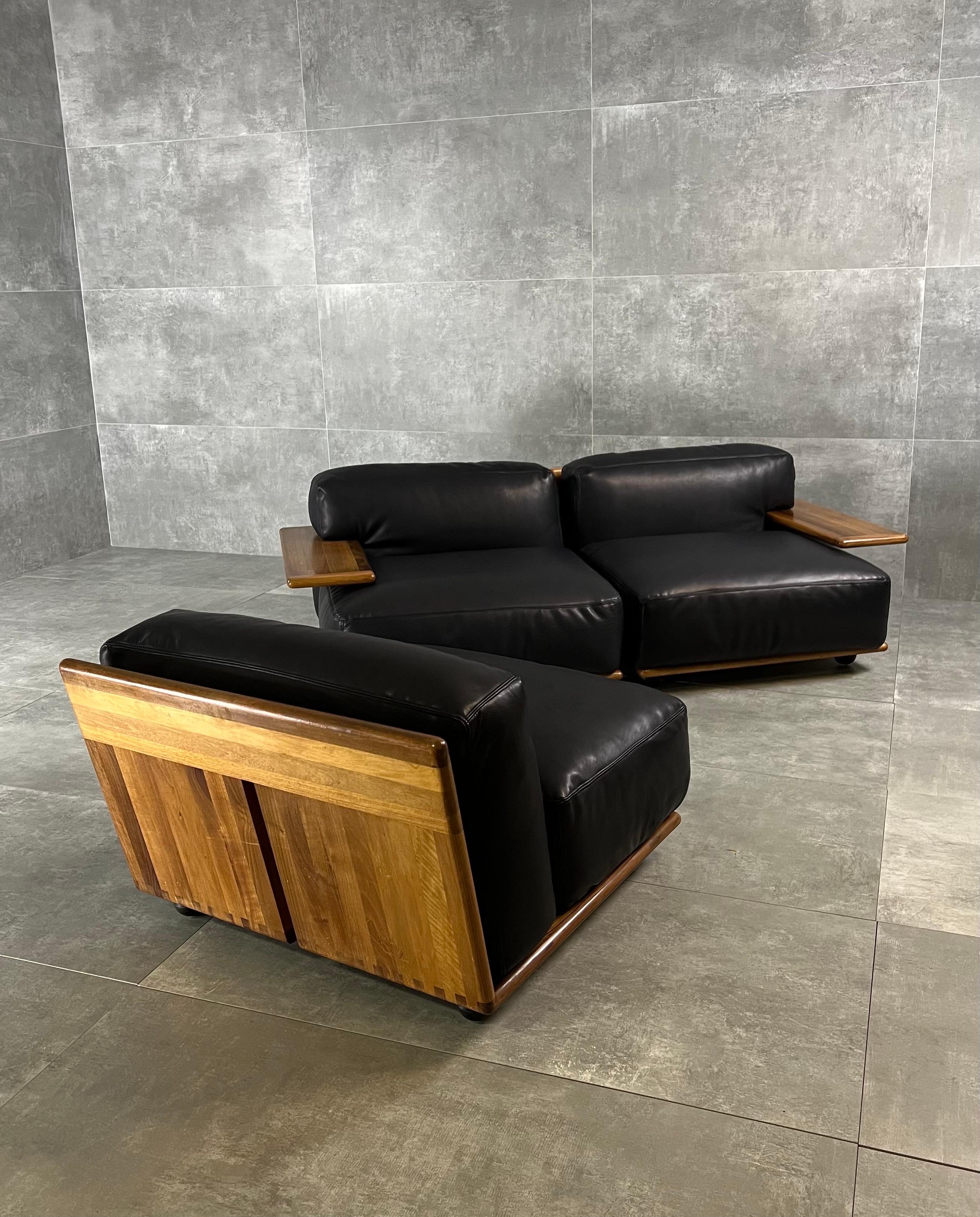 Mario Bellini ''Pianura'' modular sofa for Cassina, Italy, 1970s 4
