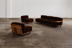 Mario Bellini "Pianura" Sofa für Cassina, 1971, Satz von 5