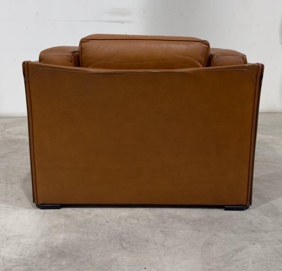 Leather Mario Bellini, Duc Duc Armchair For Sale