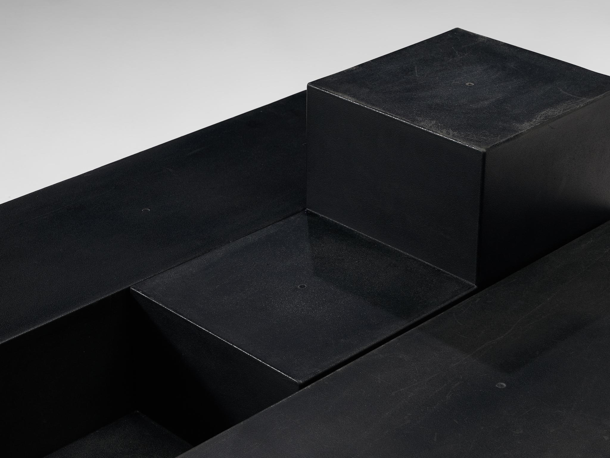 20th Century Mario Bellini Side Tables of Scacchi Series