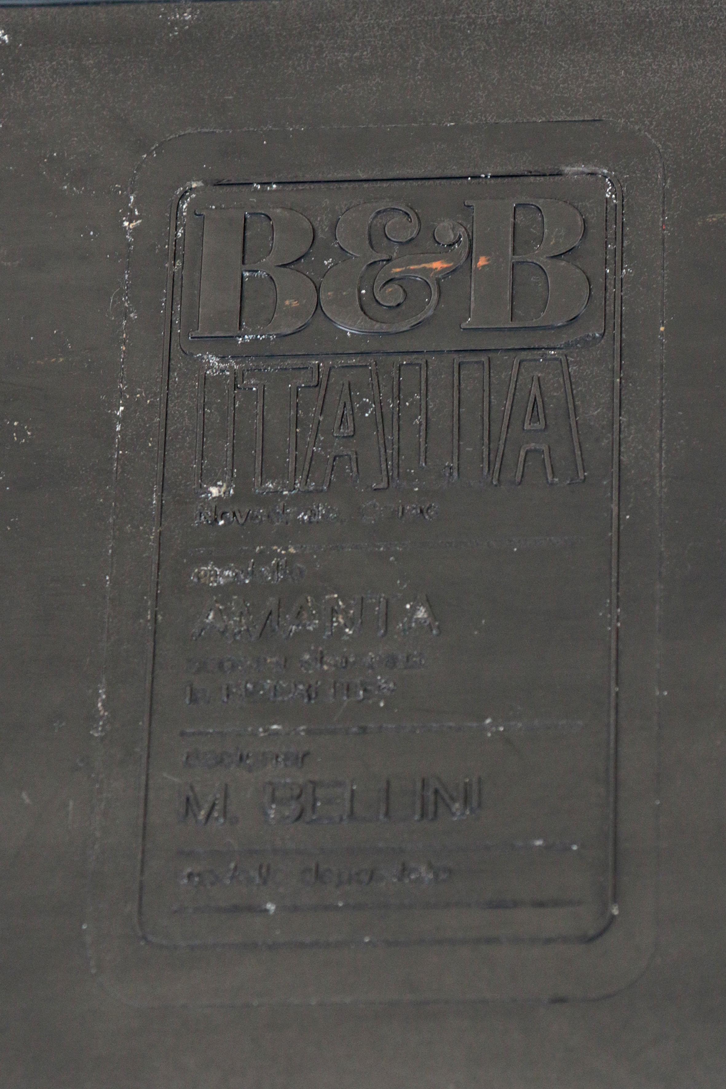 Mario Bellini Sofa Set of 4 Made by C&B, Italy, 1963 12
