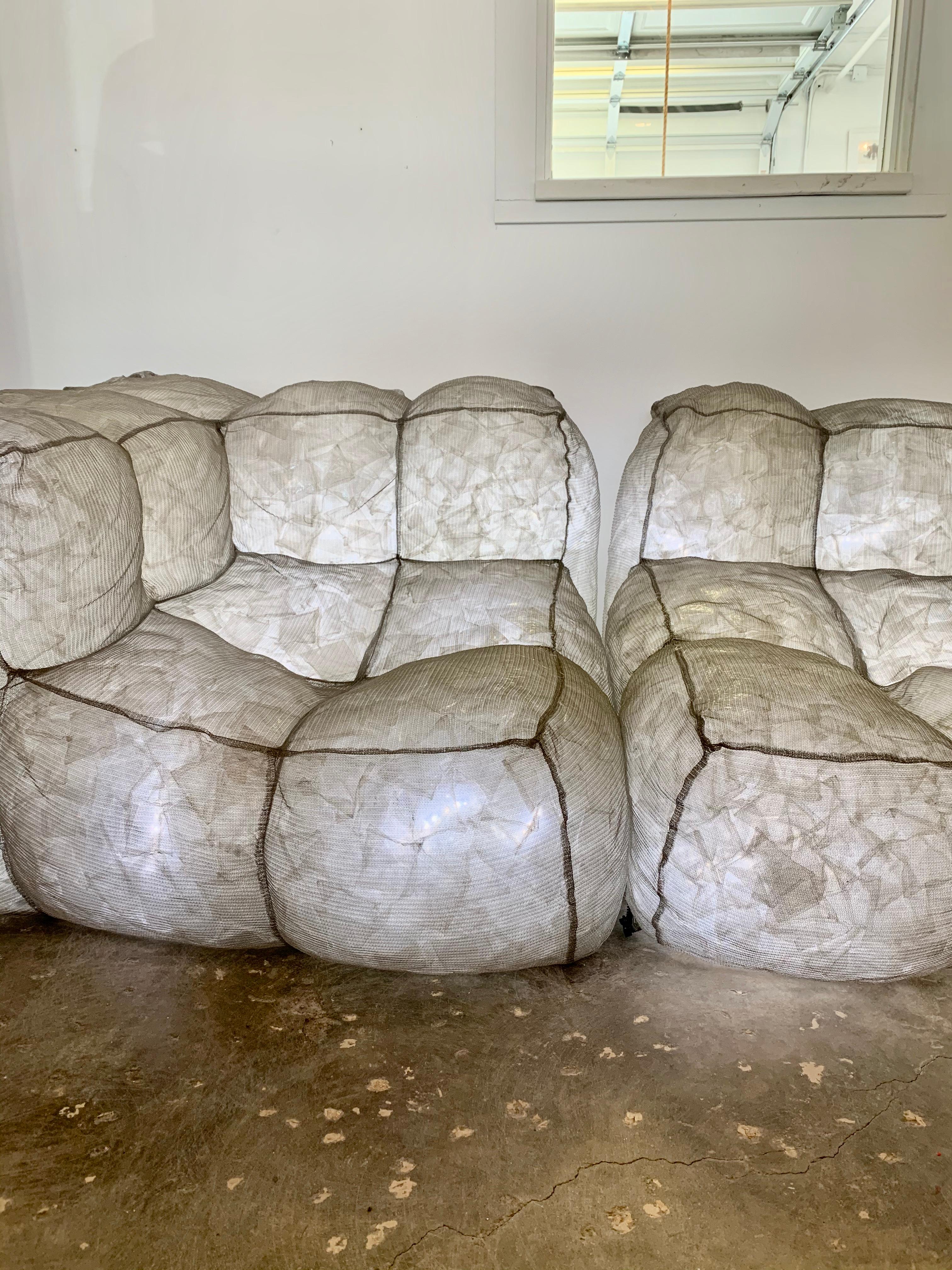 Contemporary Mario Bellini Stardust Illuminated Sofa