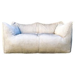 Mario Bellini Taupe “Le Bambole” Two-Seater Sofa for B&B Italia, 1976