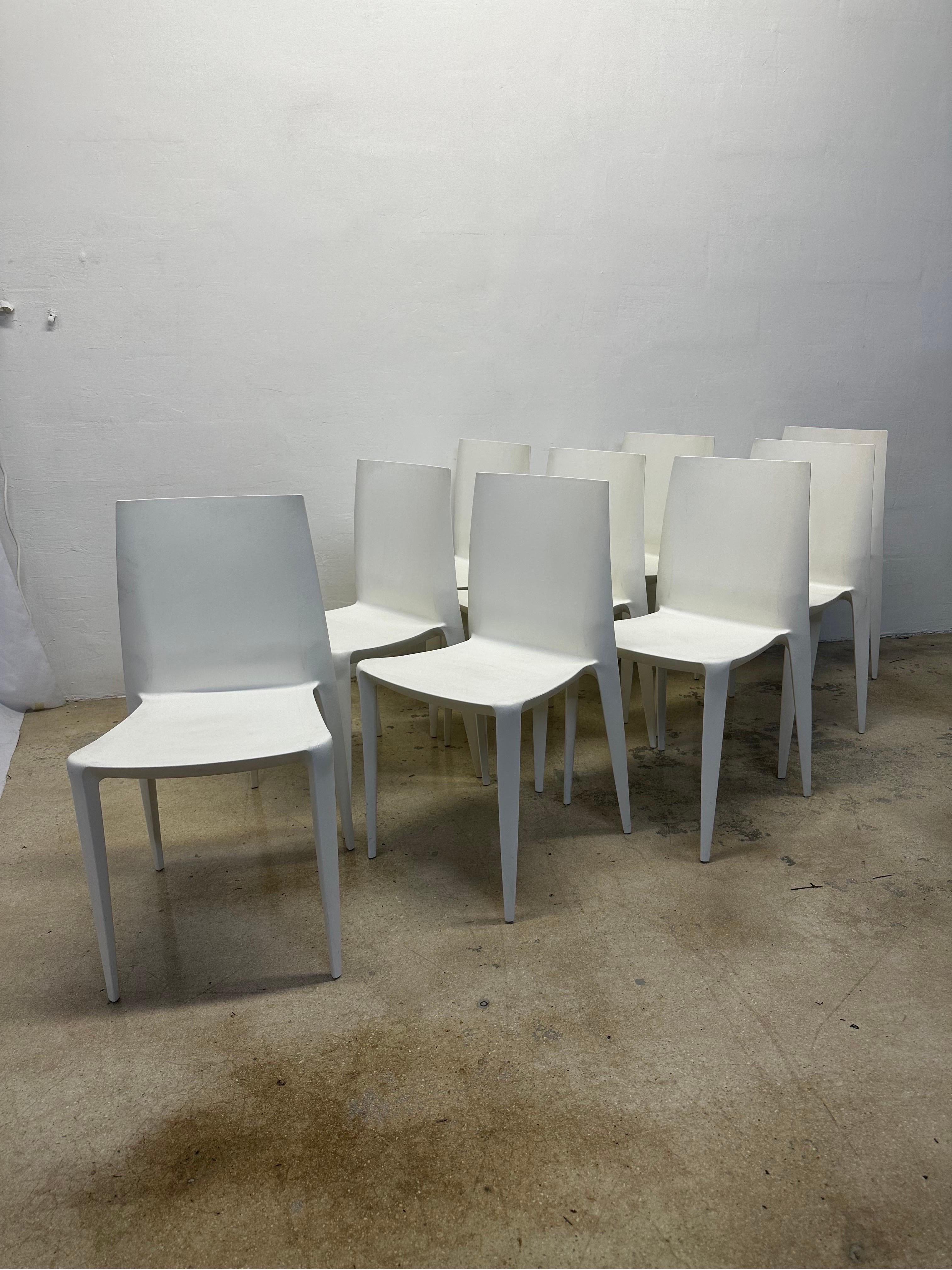 Mario Bellini “The Bellini Chair” for Heller, Set of Nine For Sale 6