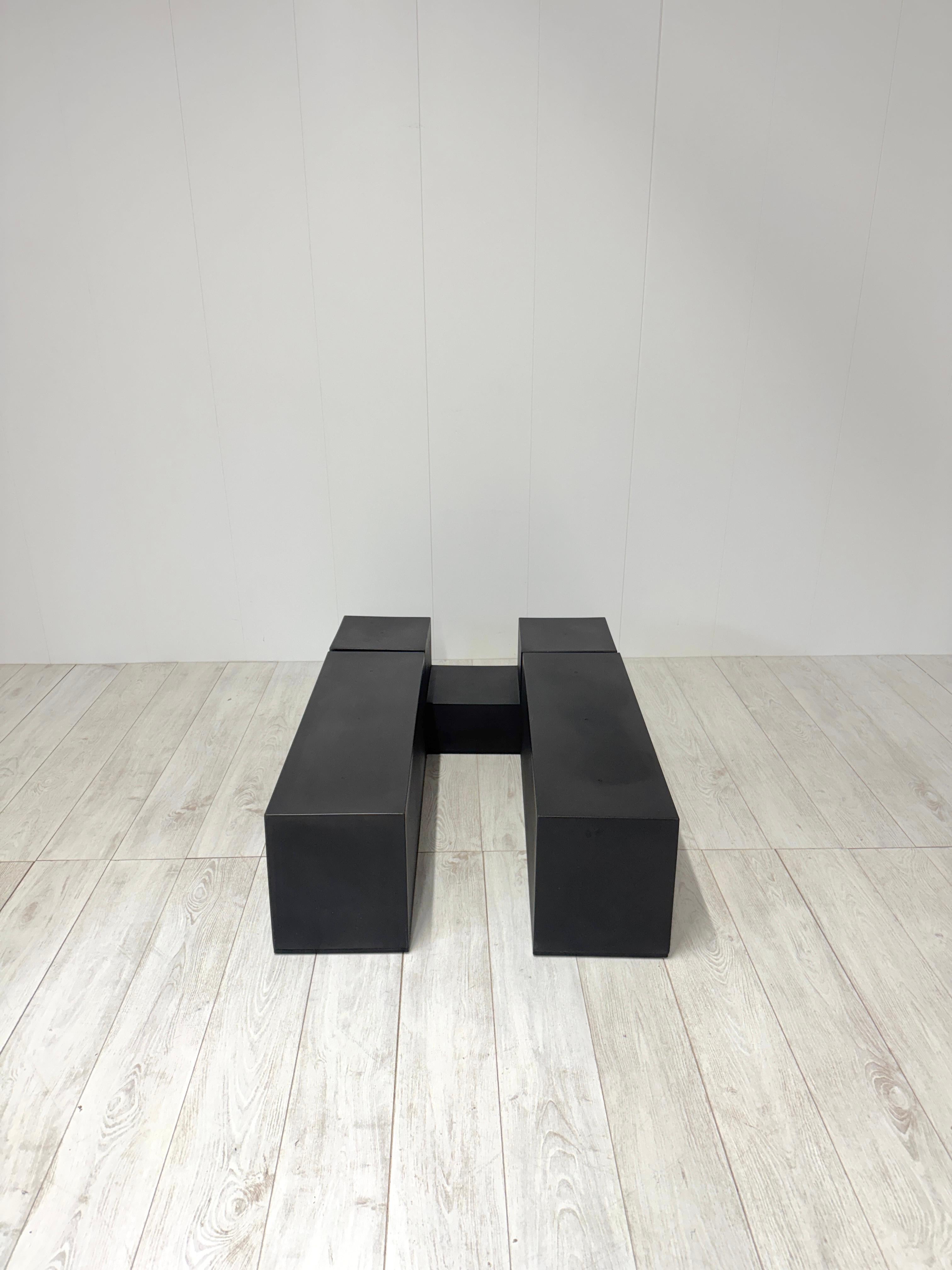 Italiano Mario Bellini, Tre tavolini serie Scacchi, prod. C&B, 1971