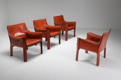 Mario Bellini's CAB Armchair 414 for Cassina Italy