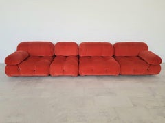 Mario Bellini's Camaleonda in Red Corduroy