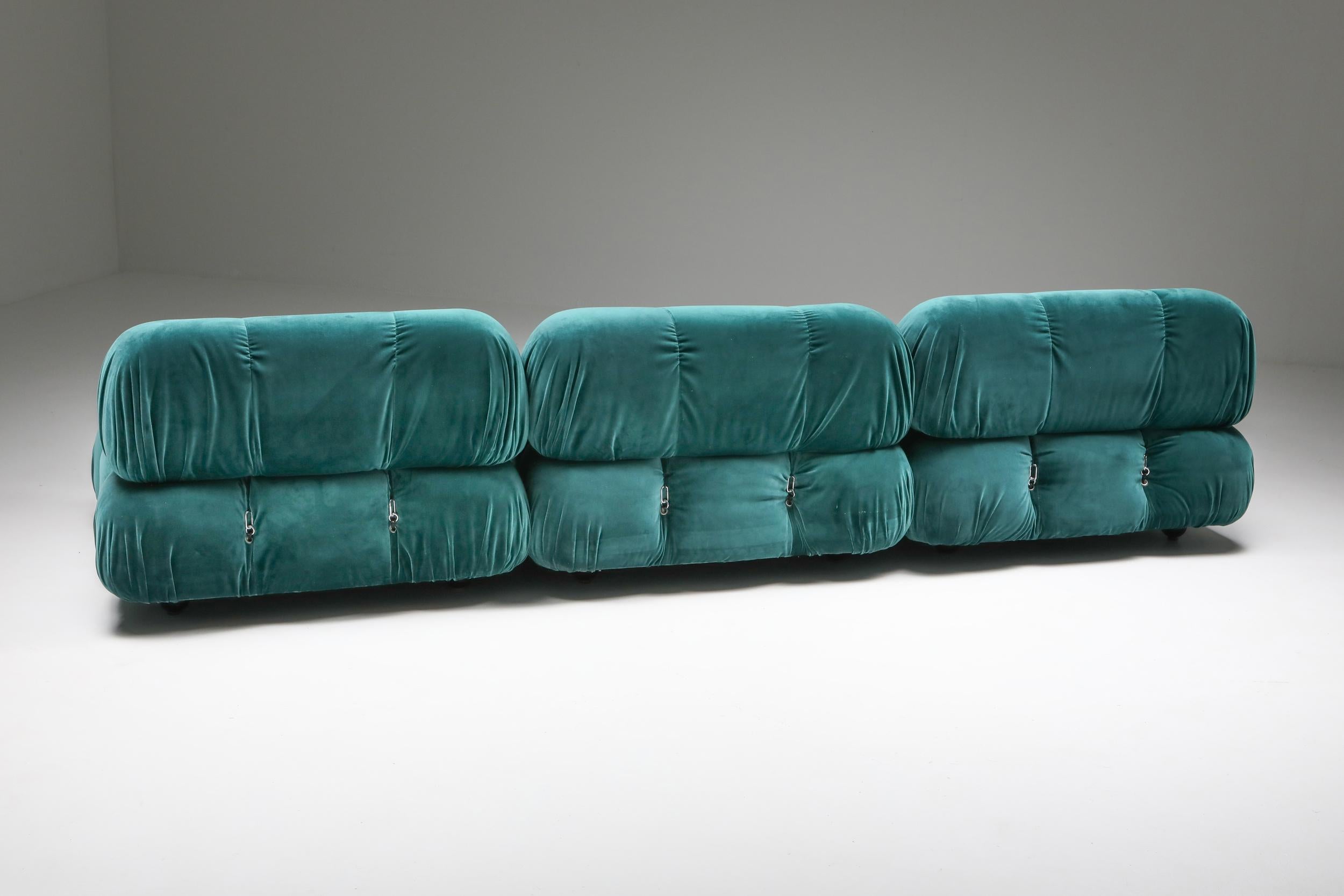 Italian Mario Bellini's Camaleonda Sectional Sofa