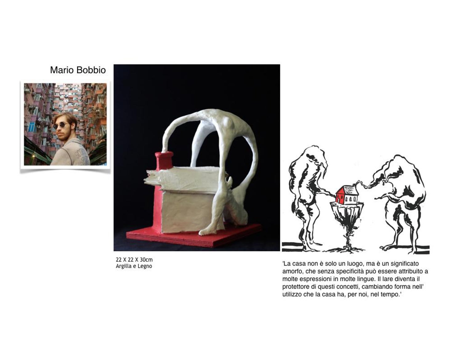 Mario Bobbio Lari Sculpture Tam Tam Limited Edition For Sale at 1stDibs