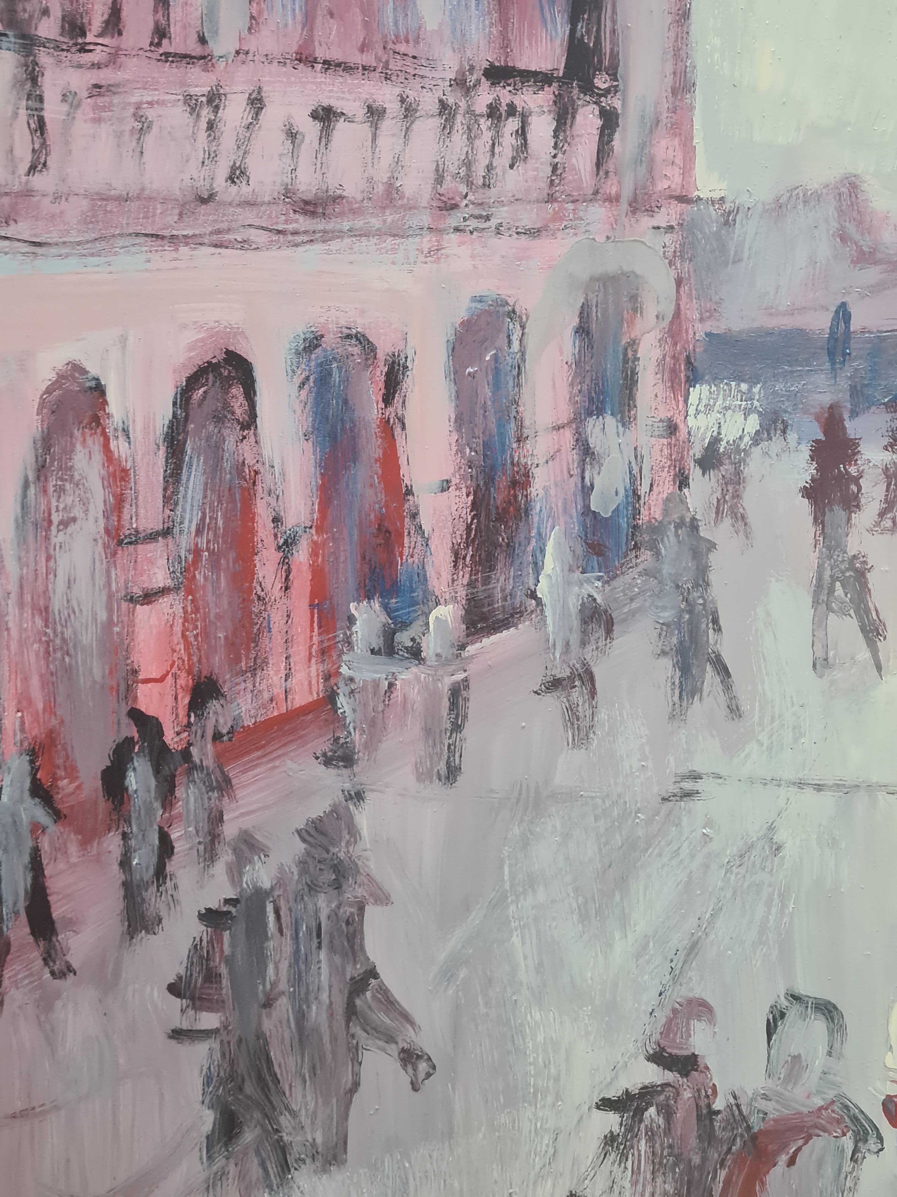Piazza San Marco, Dogenpalast, Venedig, Schule von Raoul Dufy im Angebot 2