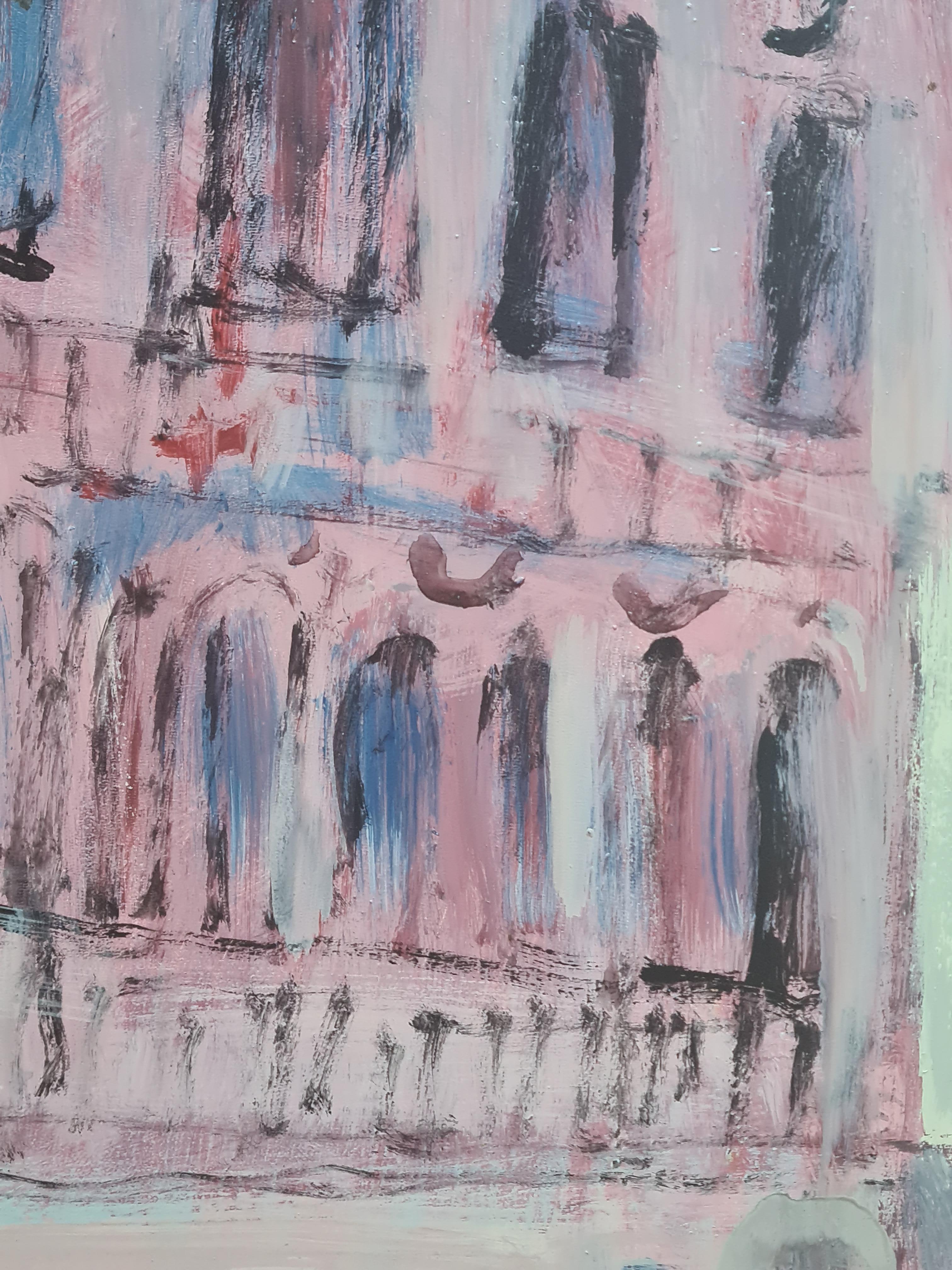 Piazza San Marco, Dogenpalast, Venedig, Schule von Raoul Dufy im Angebot 5