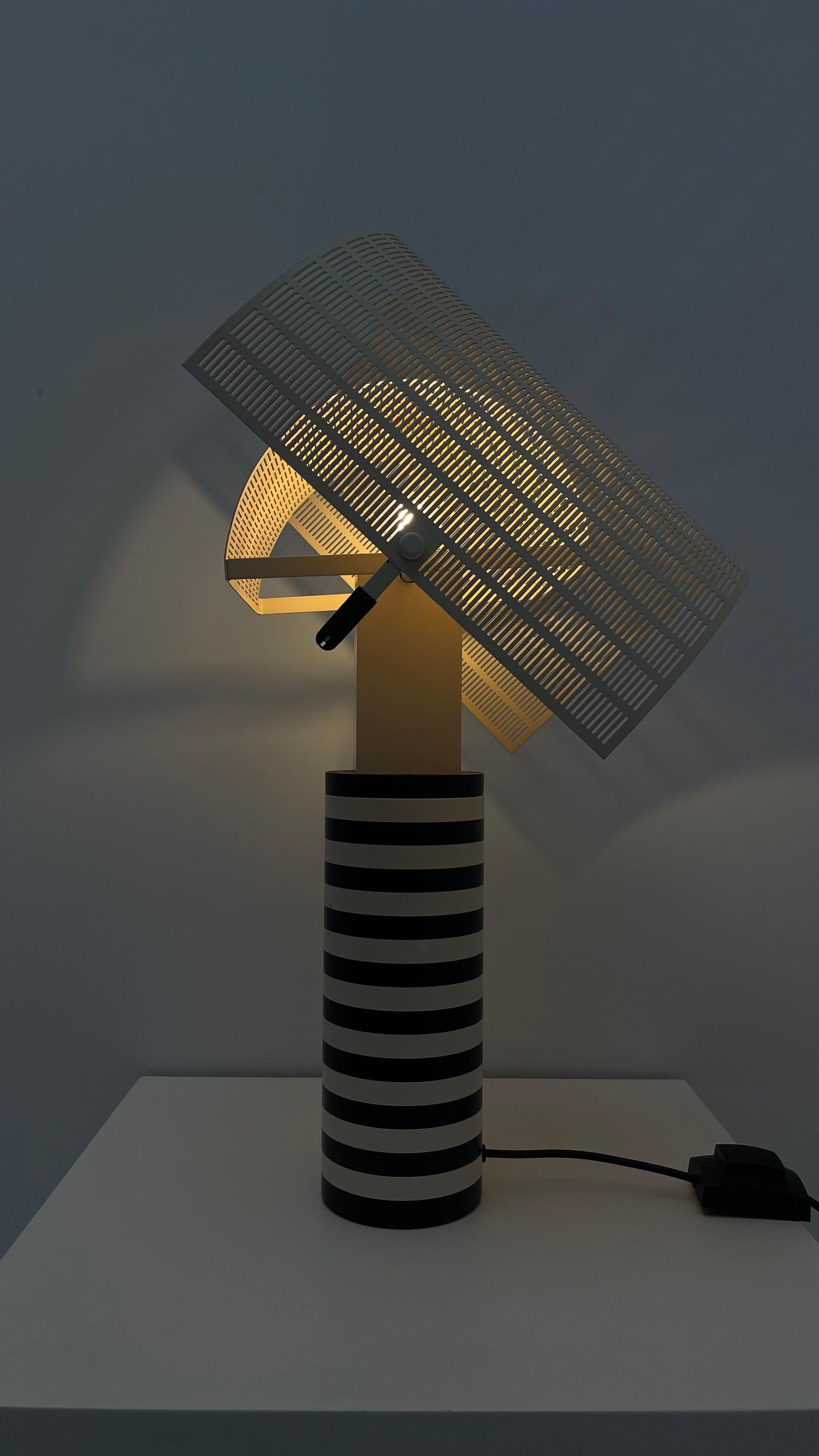 Mid-Century Modern Mario Botta - Early Shogun table lamp For Sale