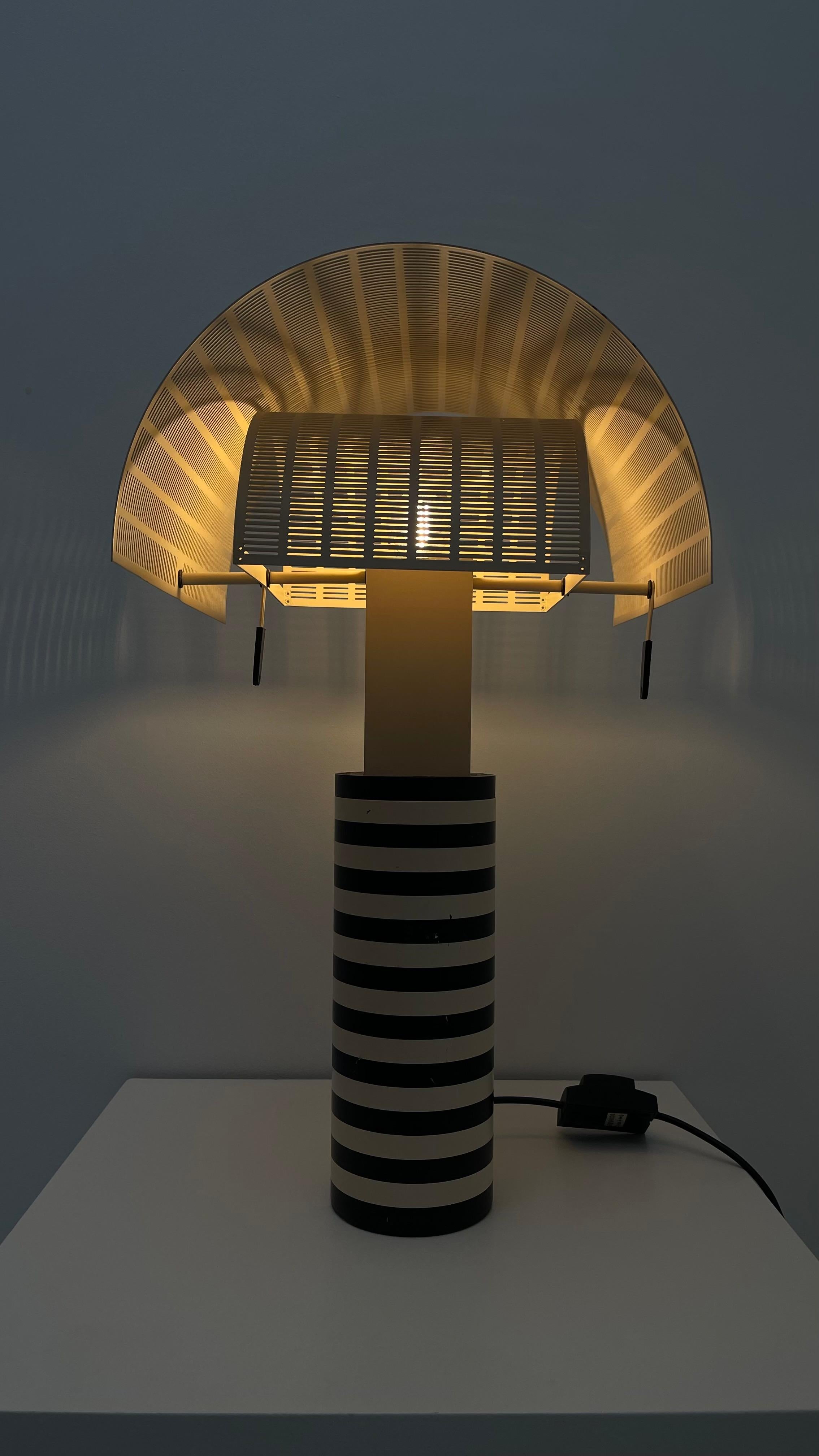 Italian Mario Botta - Early Shogun table lamp For Sale