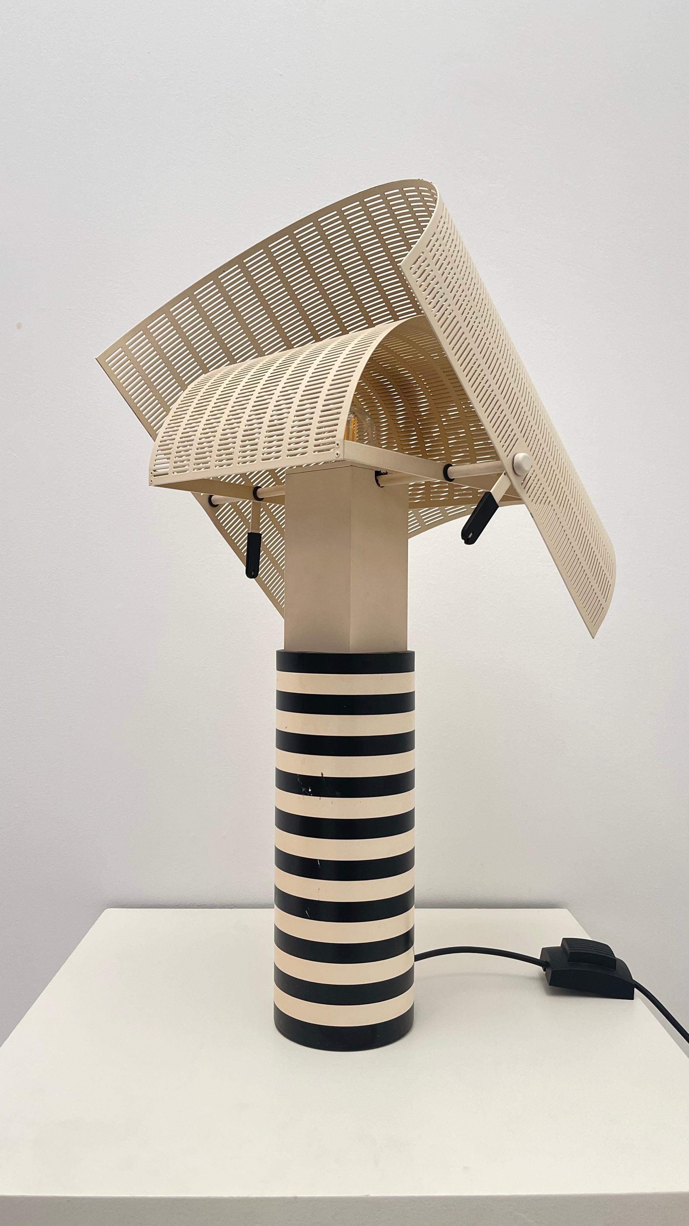 Mario Botta - Early Shogun table lamp For Sale 1
