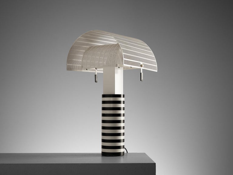 Mario Botta for Artemide Bicolor ‘Shogun’ Table Lamp For Sale 1