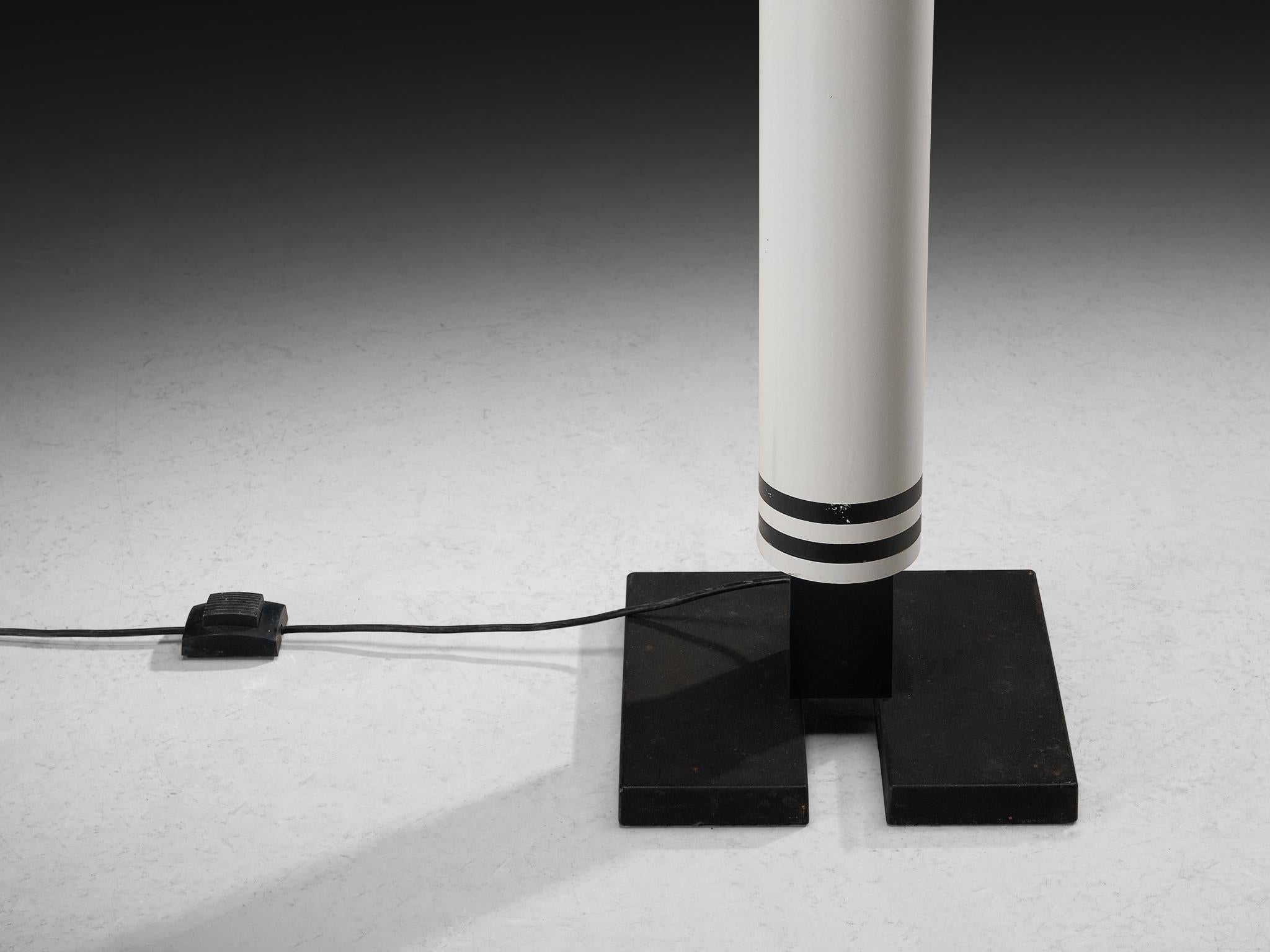 Alluminio Mario Botta for Artemide ‘Shogun’ Floor Lamp in vendita