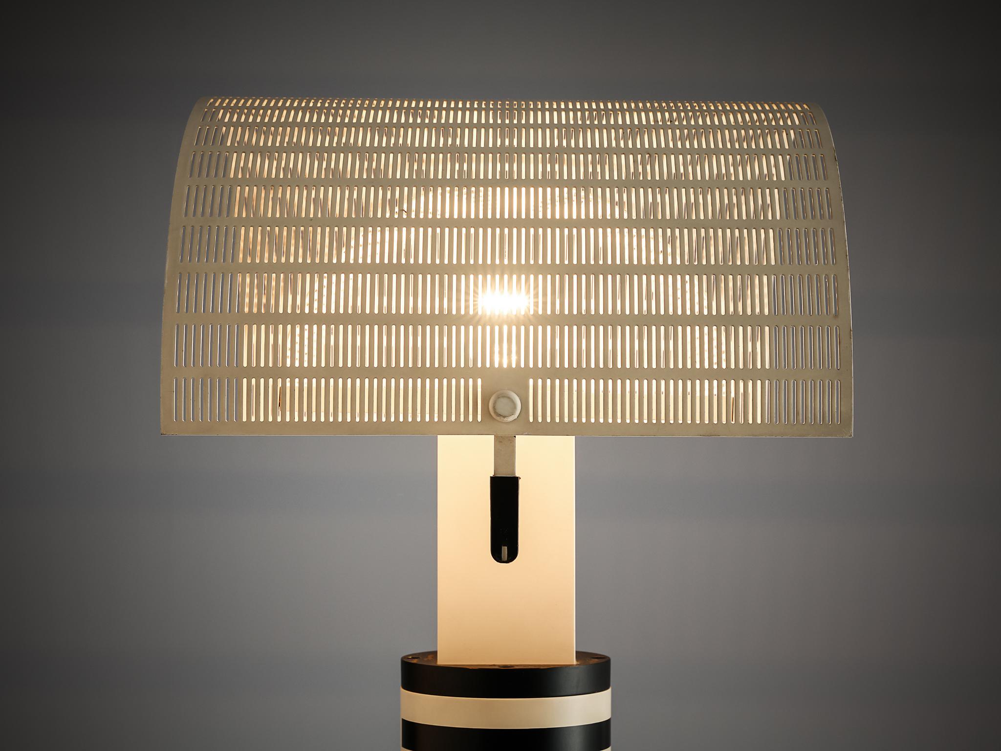 Metal Mario Botta for Artemide 'Shogun' Table Lamp