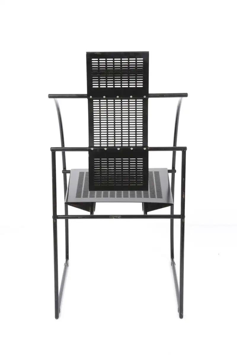 Metal Mario Botta La Quinta chair for Alias, Switzerland 1985, One Chair For Sale