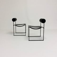 Mario Botta Pair of Prima Model Chair by Alias, 1982, Italy