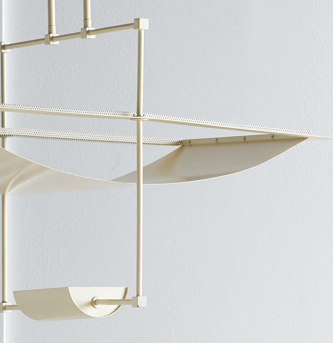 Swiss Mario Botta Pendant in Ivory