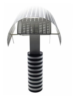 Mario Botta for Artemide, "Shogun" Table Lamp, Italy, 1980s