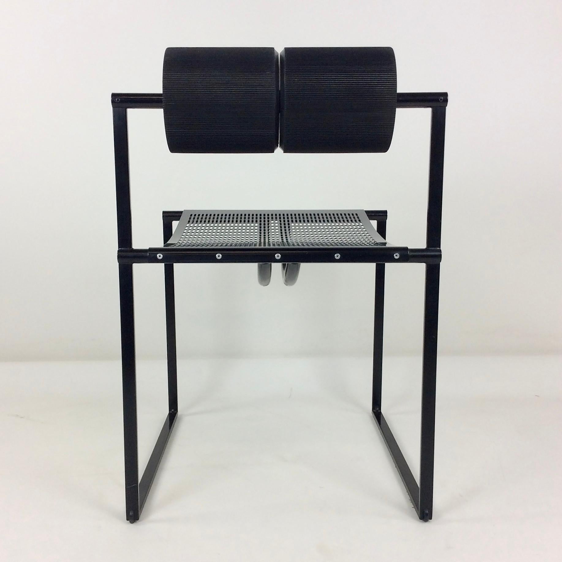 Steel Mario Botta Prima Model Chair by Alias, 1982, Italy