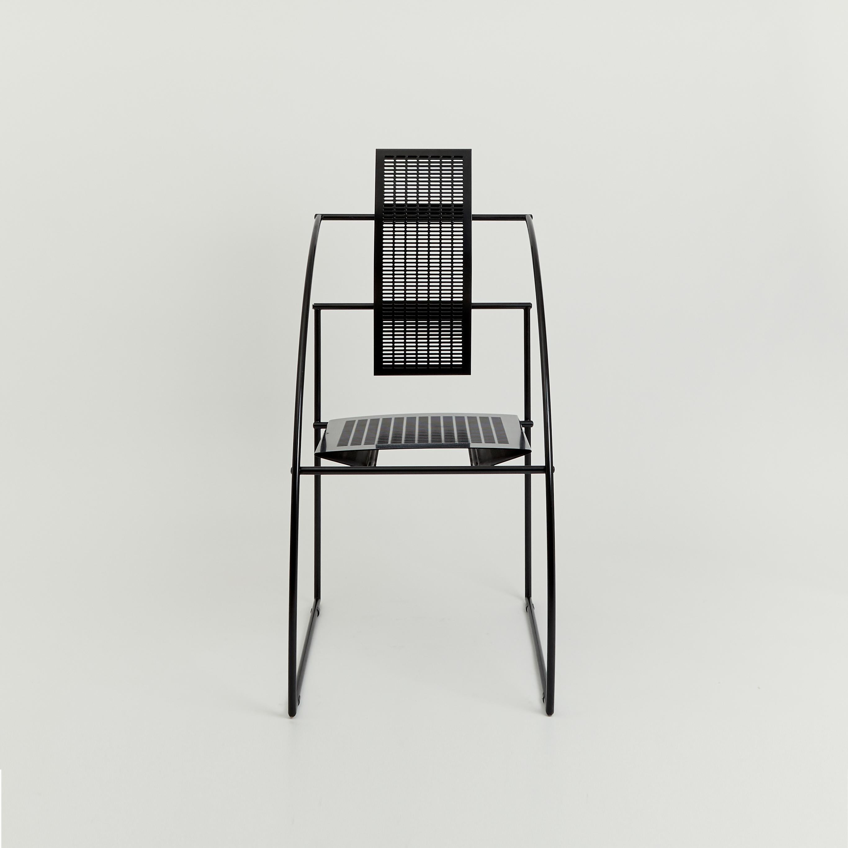 Steel Mario Botta Quinta Chair for Alias