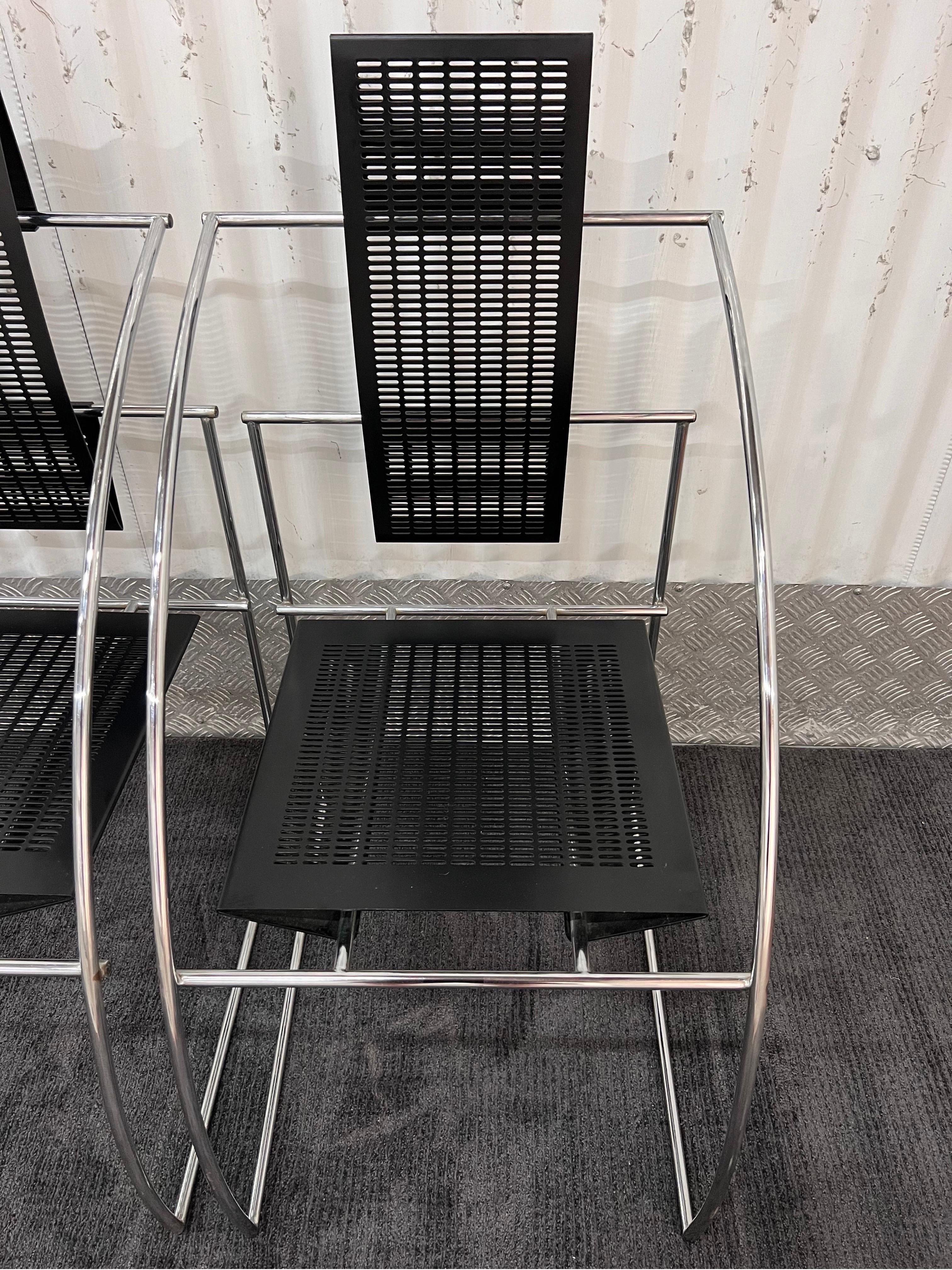 Mario Botta Quinta Chairs for Alias, a Pair 2