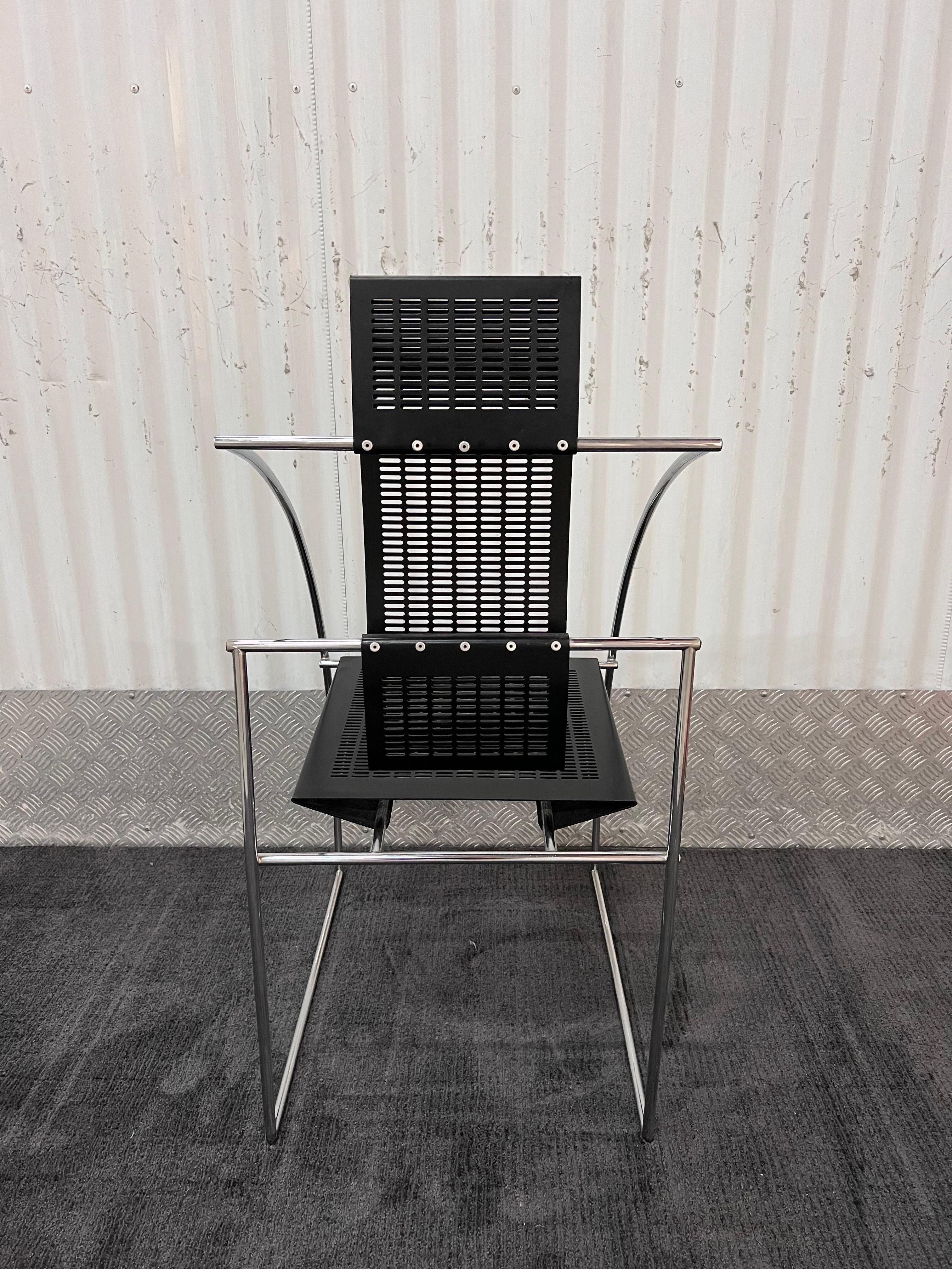 Mario Botta Quinta Chairs for Alias, a Pair For Sale 2