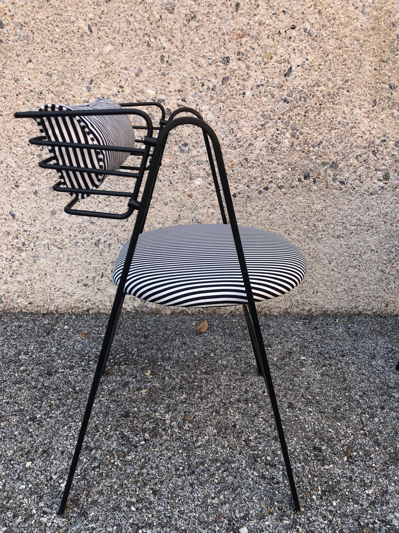 Modern Mario Botta Set of 4 Chairs, Made in Italy, 1990s Metal