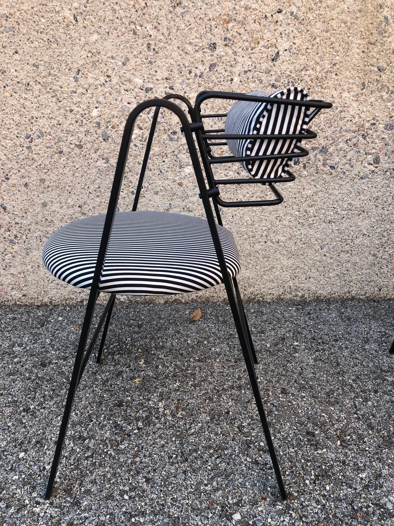 Mario Botta Set of 4 Chairs, Made in Italy, 1990s Metal In Good Condition In Pambio Noranco, CH