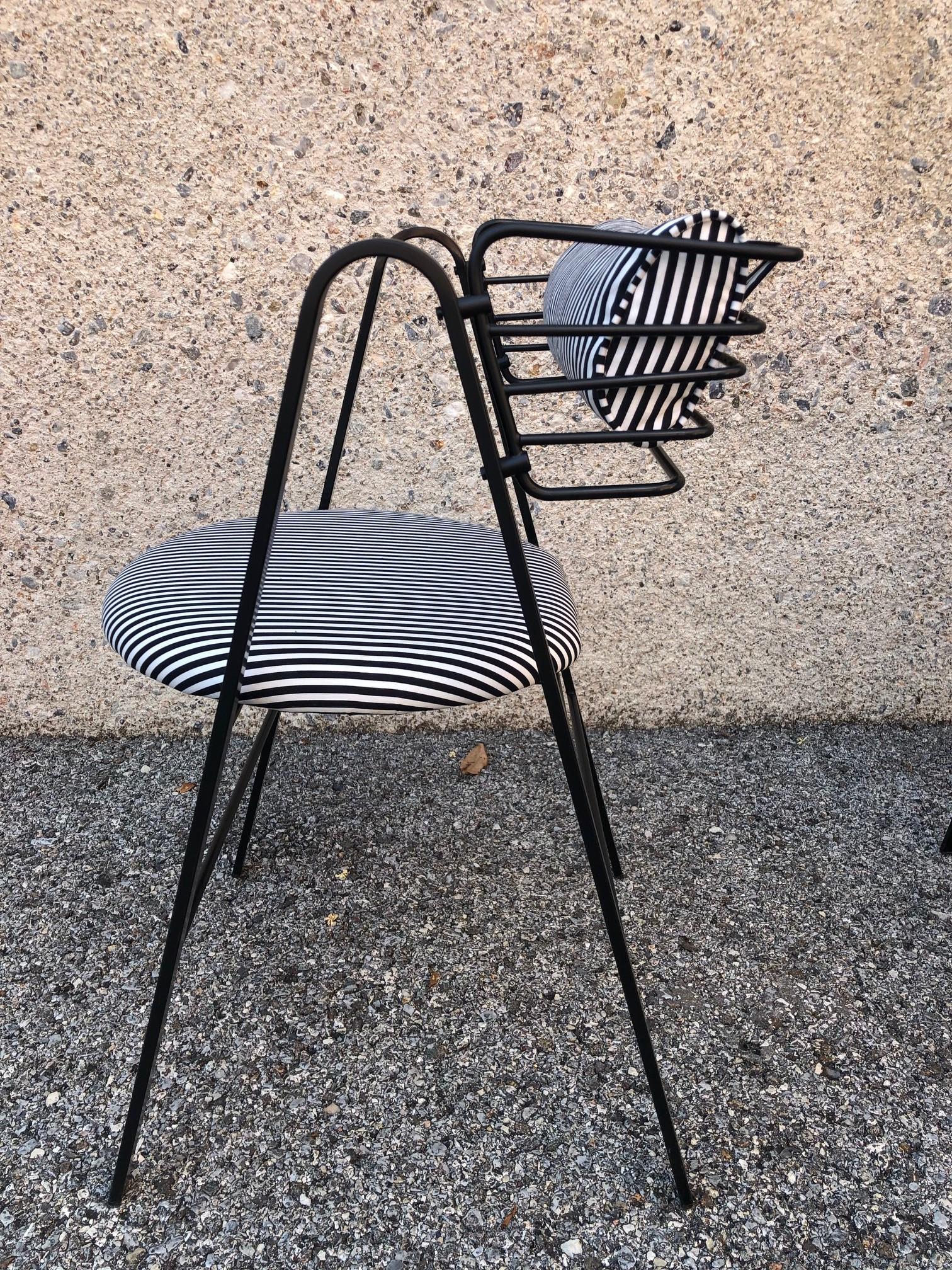 Mario Botta Set of 4 Chairs, Made in Italy, 1990s Metal In Good Condition In Pambio Noranco, CH