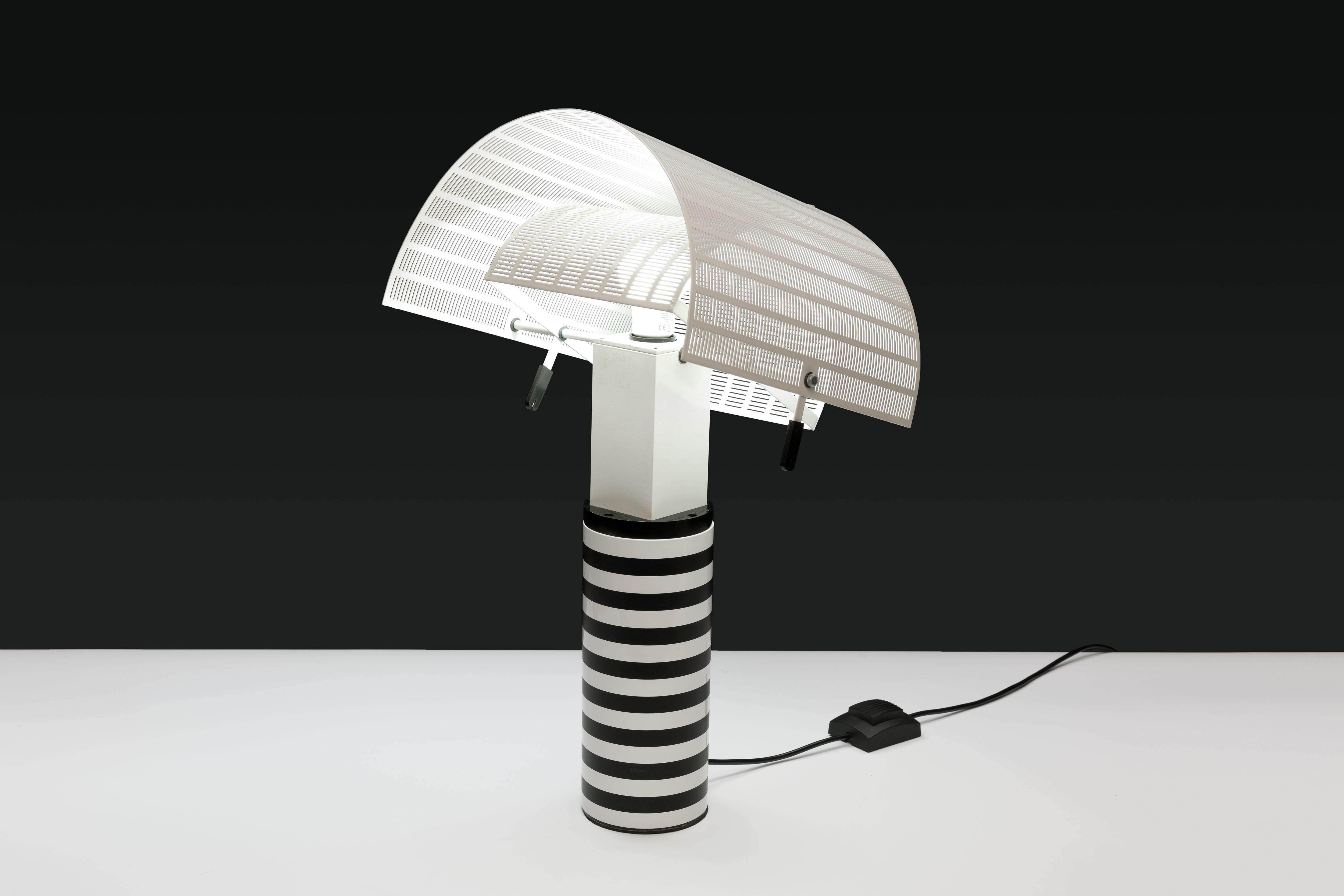 Lacquered Mario Botta 'Shogun' Table Lamp by Artemide, 1990