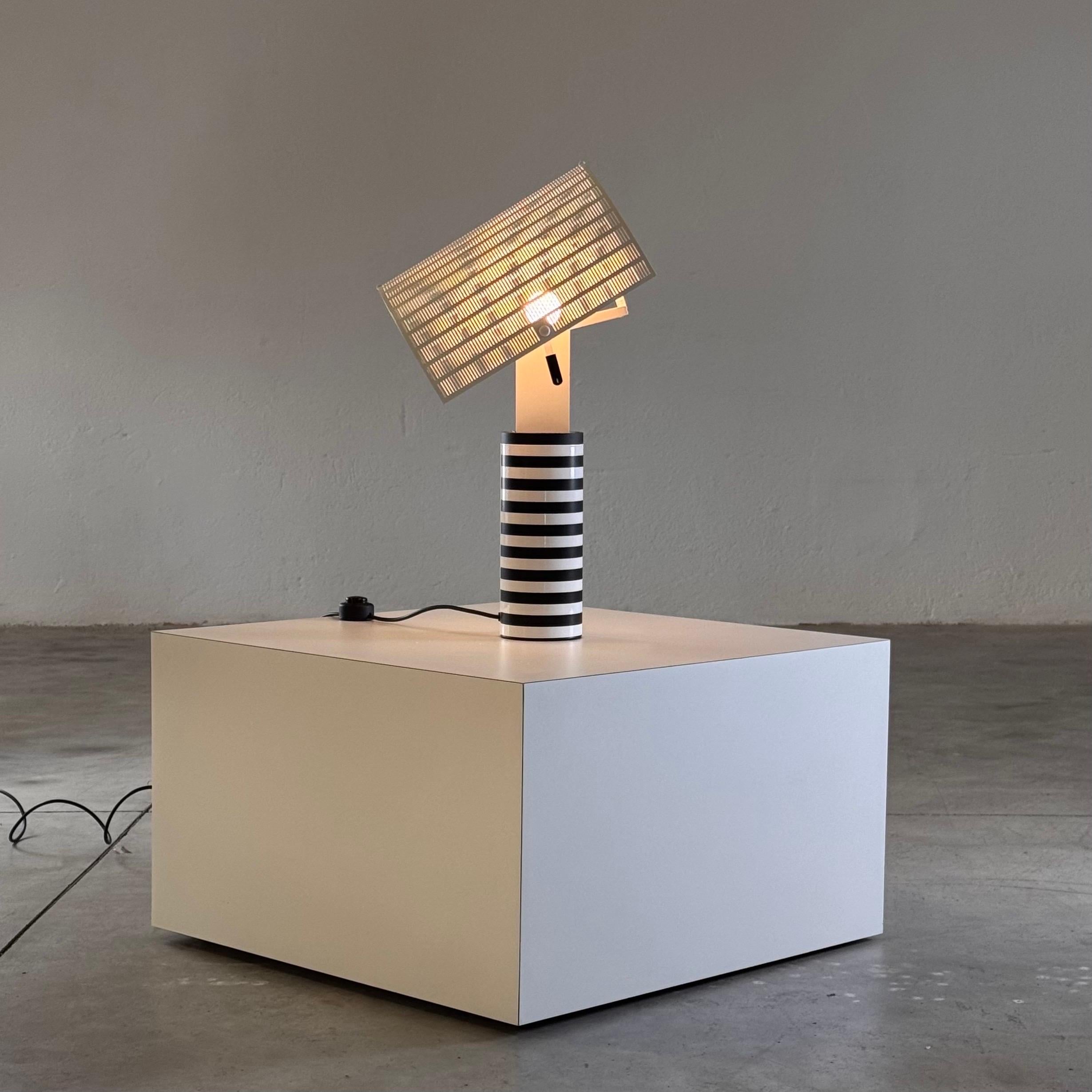 Mid-Century Modern Mario Botta 'Shogun' Table Lamp for Artemide, Italy, 1986