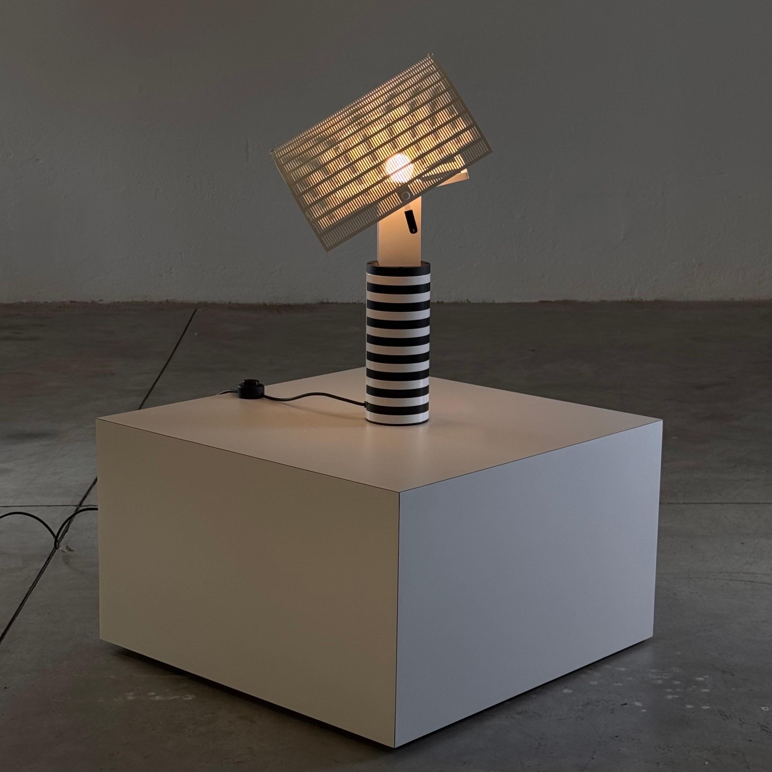 Italian Mario Botta 'Shogun' Table Lamp for Artemide, Italy, 1986