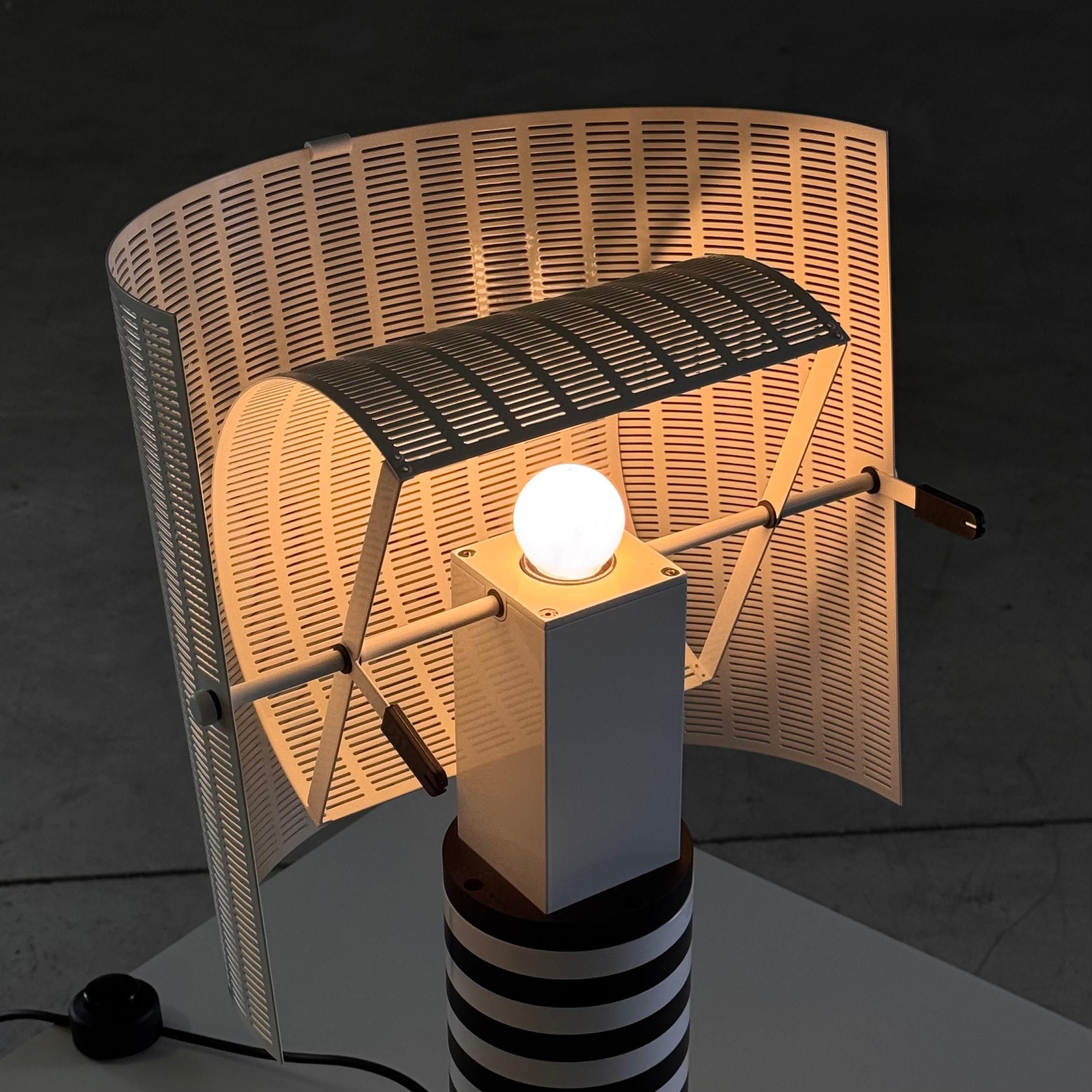 Italian Mario Botta 'Shogun' Table Lamp for Artemide, Italy, 1986 For Sale