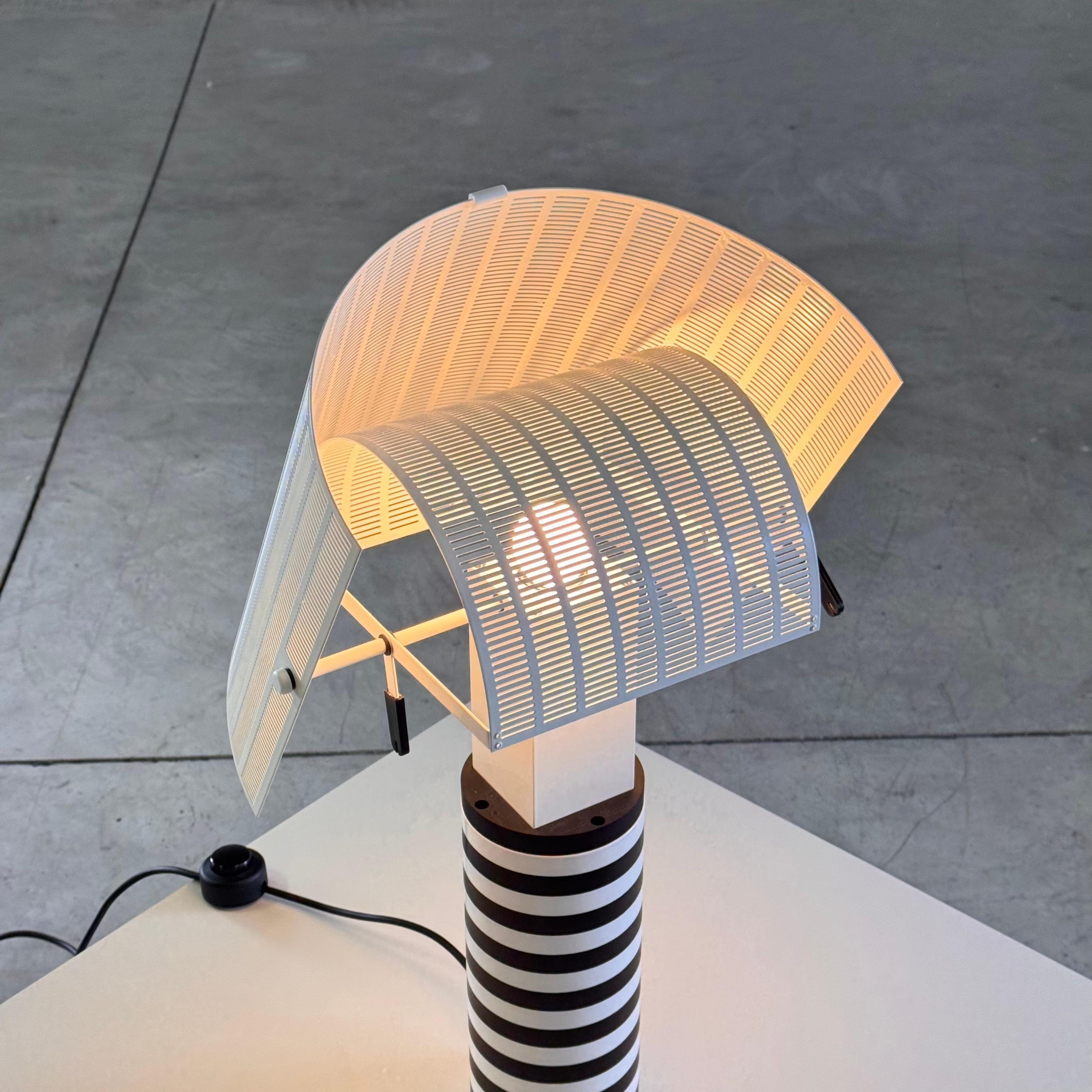 Metal Mario Botta 'Shogun' Table Lamp for Artemide, Italy, 1986 For Sale