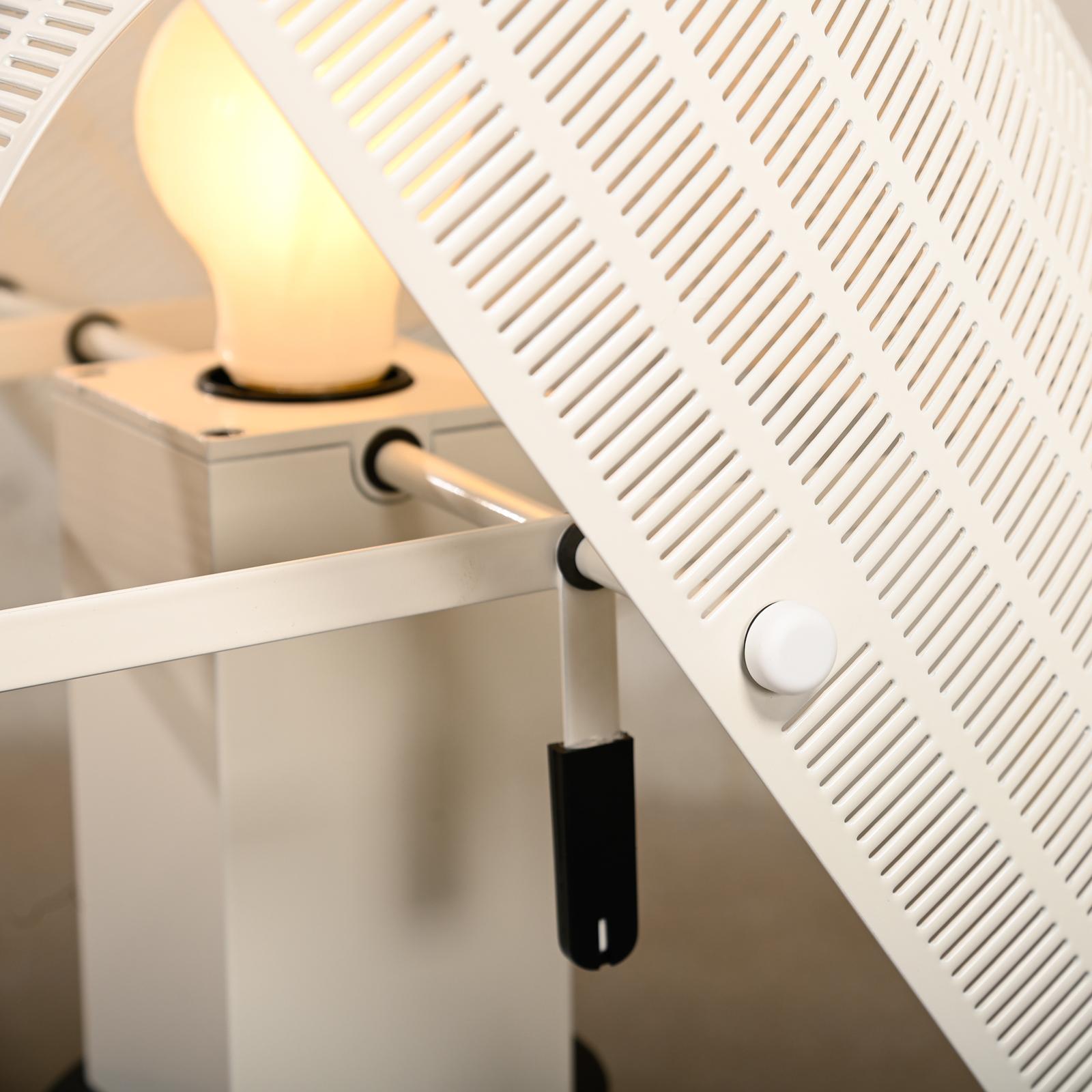 Mario Botta Shogun Table Lamp in black and white for Artemide, Italy For Sale 5